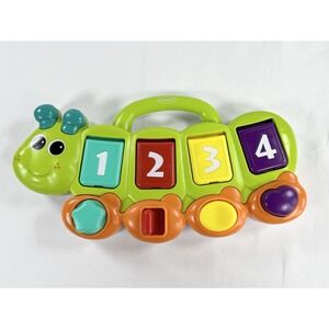 Infantino Baby 12mo+ Interactive Caterpillar Light N Sound Pop Up Buddy Toy